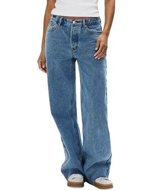 PARKE Vintage Low Rise Baggy Jeans - Blue