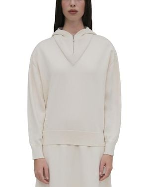Rosetta Getty Double Layer Pullover Hoodie - Gray