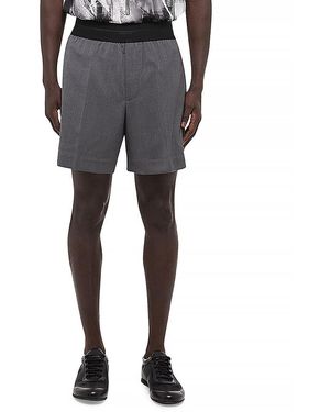 Helmut Lang Wool 7 Car Shorts - Gray