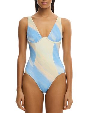 Significant Other Corinne One Piece Swimsuit - Blue