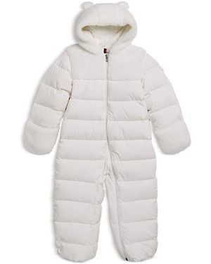 Moncler Osof Down Puffer Snowsuit - White