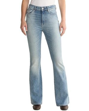 Warp & Weft Nao High Rise Bootcut Jeans - Blue