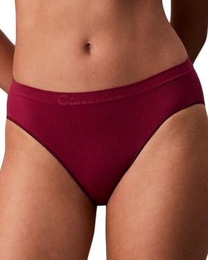 Calvin Klein Bonded Flex Bikini - Red