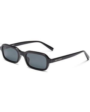 Saint Laurent Square Sunglasses, 51Mm - Gray