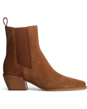 Rag & Bone Joni Suede Chelsea Boots - Brown