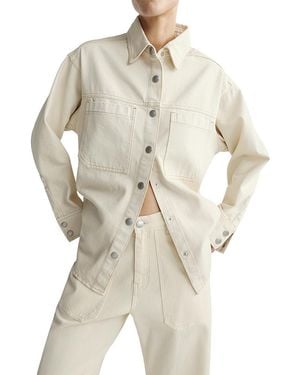 DL1961 Addison Overshirt - Natural