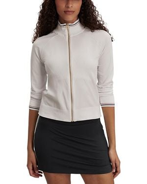 Varley Len Seamless Full Zip Jacket - White