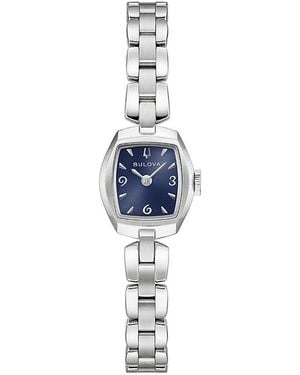 Bulova Goddess Of Time Jackie Bracelet Watch, 18Mm X 18Mm - Blue