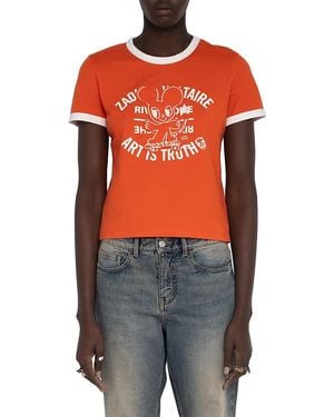 Zadig & Voltaire Woos Tee - Orange