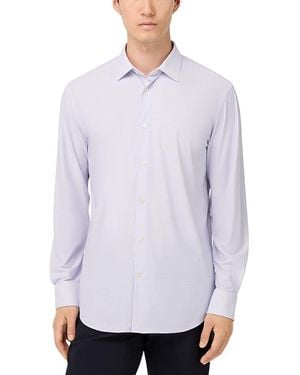 BOGGI Slim Fit Stretch Nylon Shirt - White