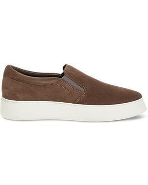 BOGGI Slip On Suede Sneakers - Brown
