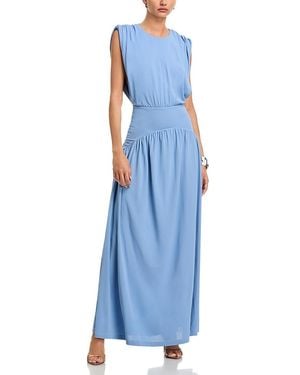 AYA MUSE Sleeveless Maxi Dress - Blue