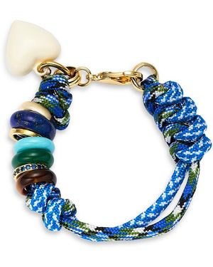Roxanne Assoulin Supersize Happy Cord Bracelet - Blue