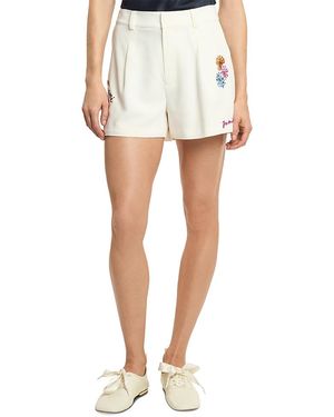 Cinq À Sept Celeste Vine Emmie Shorts - White