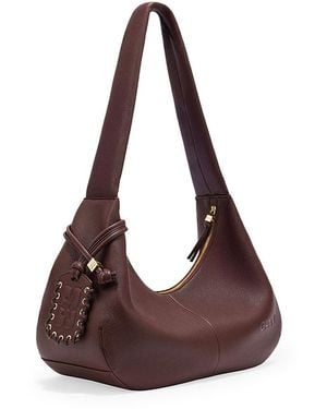 Ganni Medium Hobo Bag - Brown