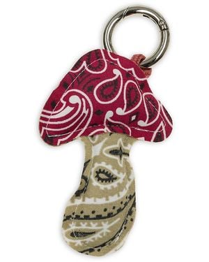 Call it By Your Name Champignon Mushroom Bag Charm - Red