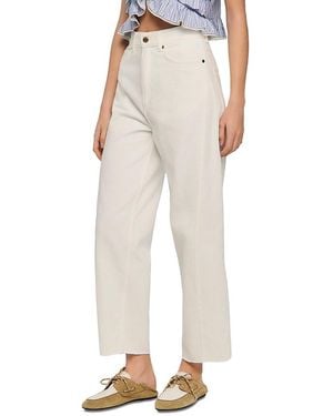 Sandro Ethan Barrel Jeans - Natural