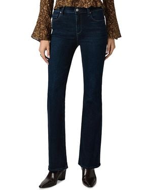 PAIGE Laurel Canyon High Rise Bootcut Jeans - Blue