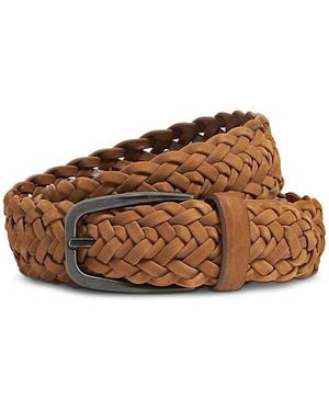 ZEGNA Leather Belt - Brown