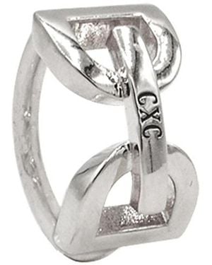 CXC Dc Stirrup Ring - White