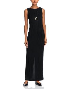 Rag & Bone Natalia Boat Neck Dress - Black