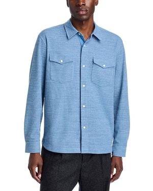 Jonathan Simkhai Carter Refined Workwear Shirt - Blue