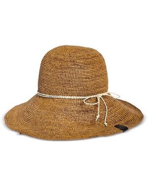 Rag & Bone Crochet Bucket Hat - Brown