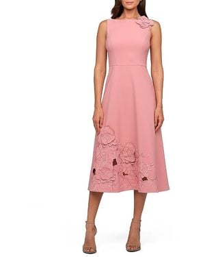 Kay Unger Heidi Midi Dress - Pink