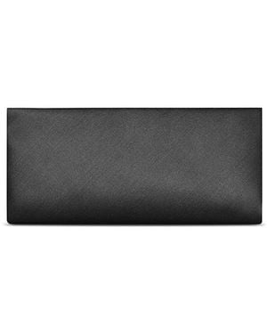 Saint Laurent Evening Soft Clutch - Gray