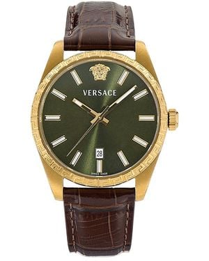 Versace Millenyium Watch, 40Mm - Metallic