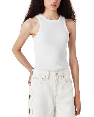 Tresser Side Cutout Bermuda Shorts - White
