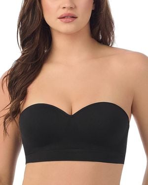 Le Mystere Seamless Comfort Wireless Bandeau Bra - Black
