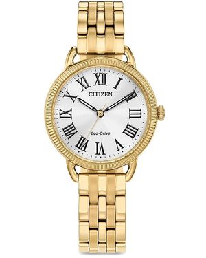 Citizen Eco Classic Stainless Steel Bracelet Watch, 29Mm - Metallic