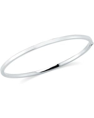 Roberto Coin 18K Oval Bangle Bracelet - White