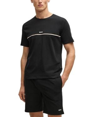 BOSS Unique Pajama Tee - Black