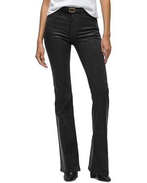 Hudson Jeans Barbara High Rise Bootcut Jeans - Black