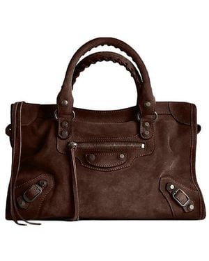 Balenciaga Le City Small Bag - Brown