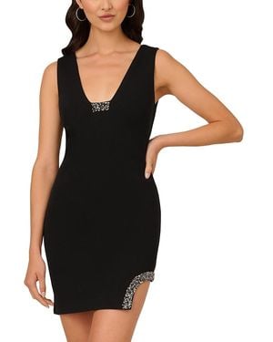 Liv Foster Embellished Mini Dress - Black