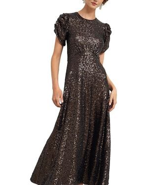Hobbs Limited Eltham Sequin Dress - Black