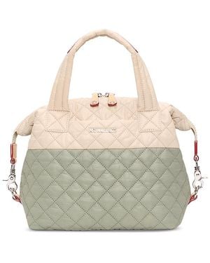 MZ Wallace Small Sutton Deluxe Bag - Gray
