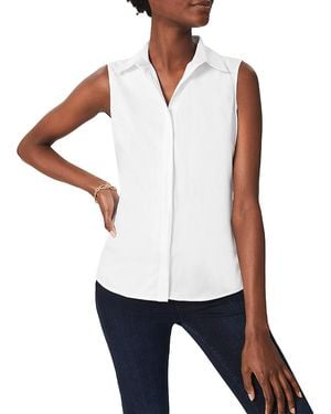 Hobbs Vic Sleeveless Shirt - White