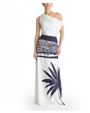 Diarrablu Alba Fsc Certified Viscose Dress - White