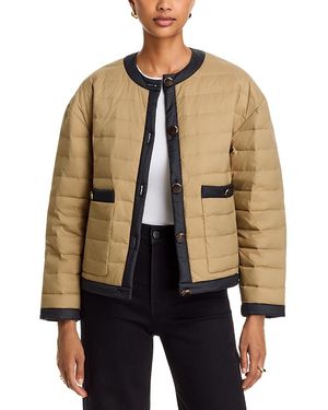 Veronica Beard Pearson Dickey Down Jacket - Natural