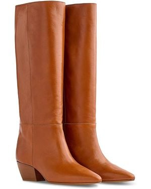 forte_forte Forte_Forte Leather Knee High Boots - Brown