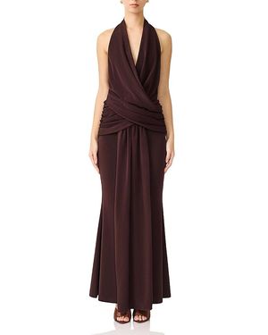 Elliatt Simone Cowl Neck Gown - Purple