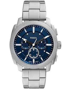 Fossil Machine Chronograph, 44Mm - Blue