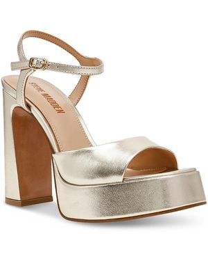 Steve Madden Liandra Sandals - Metallic