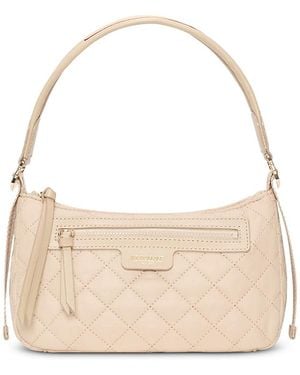 MZ Wallace Park Small Quilted Leather Shoulder Bag - Natural