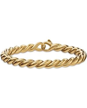 David Yurman Sculpted Cable Chain Bracelet - Metallic