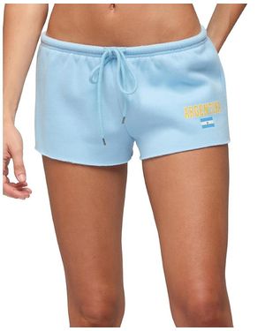 Edikted Argentina Low Rise Shorts - Blue